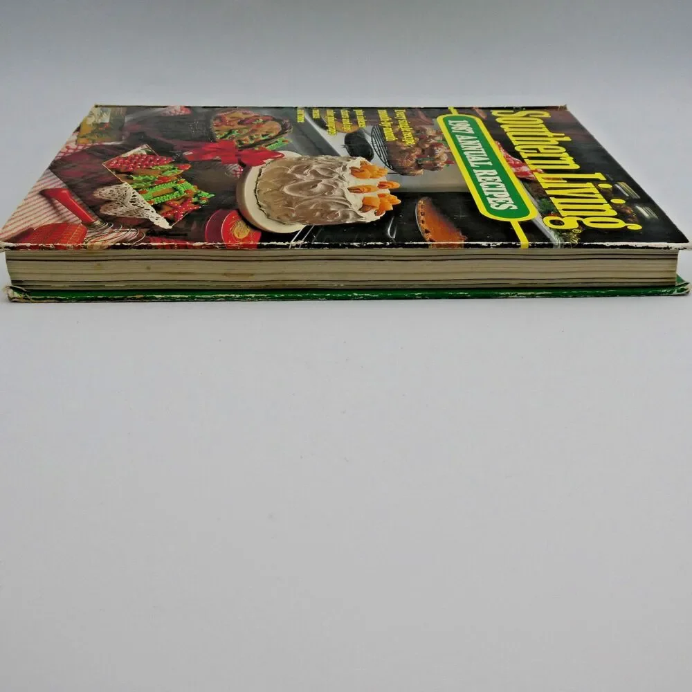 Vintage Southern Living 1987 Annual Recipes Hardcover Cookbook Oxmoor House